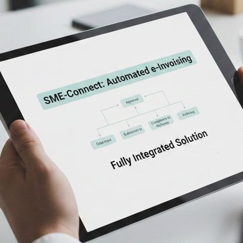 What is Advintek's e-invoice connector for Zoho Books